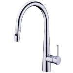 Dolce pull out kitchen mixer chrome
