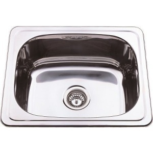 Stainless steel kitchen / laundry sink 35L