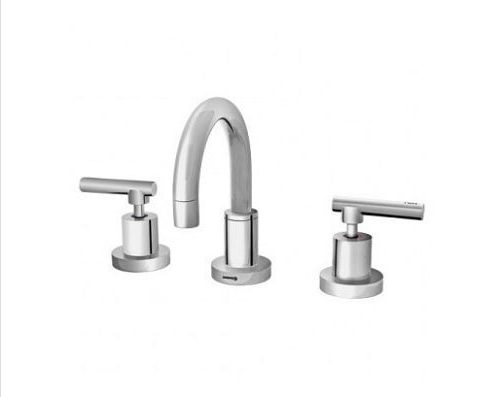 Santa Fe lever basin set with maxus spindles