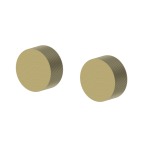 Q2 rund wall top assembly brushed gold