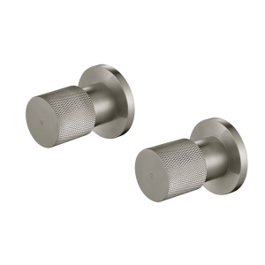 Cadence 1/4 Turn wall top assembly brushed nickel