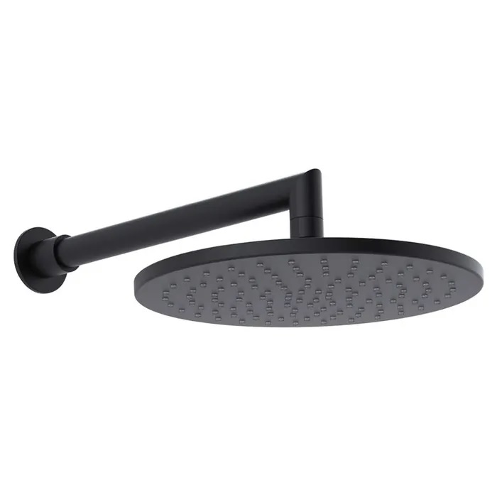 Cosmic Horizontal Wall Shower Matte Black - Bathrooms On A Budget