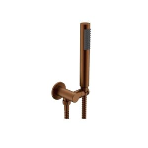 ADP soul slimline hand shower on hook brushed copper